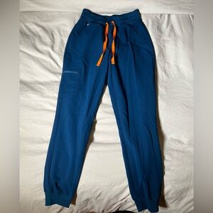 Figs: Deep Reef High-waisted Zamora Scrub Pants